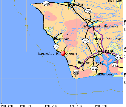 Nanakuli, HI map