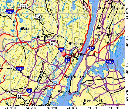 Little Ferry, NJ map