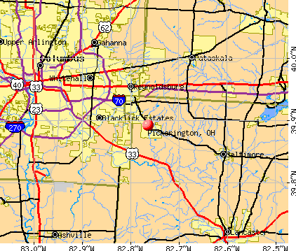 pickerington ohio to nearest gay bar