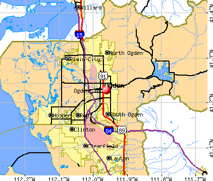 Ogden Utah Ut 84403 84405 Profile Population Maps Real