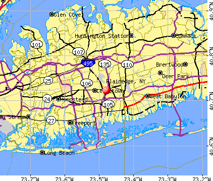 Plainedge, NY map