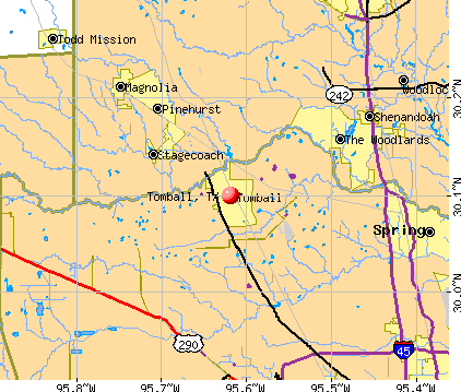 tomball tx zip code map Tomball Texas Tx 77375 Profile Population Maps Real Estate tomball tx zip code map