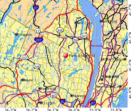 Park Ridge, NJ map