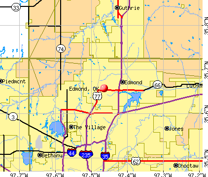 Edmond Oklahoma Ok Profile Population Maps Real Estate