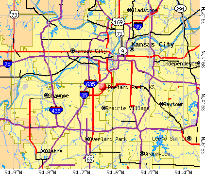 Roeland Park, KS map