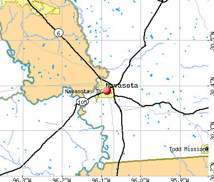 Navasota, TX map