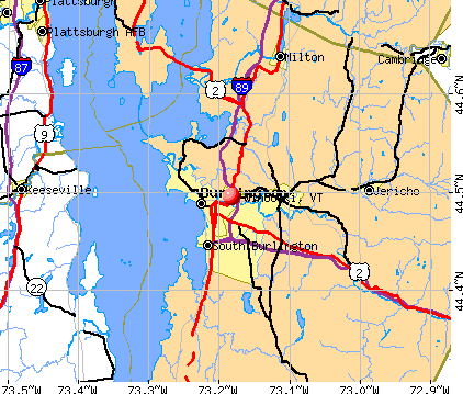 Winooski, VT map