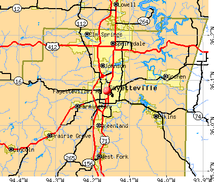 Fayetteville Ar Zip Code Map – Verjaardag Vrouw 2020