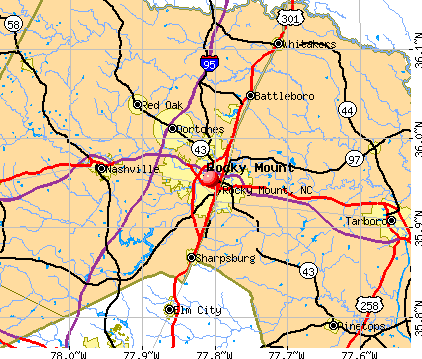 city of rokcy mounty nc address