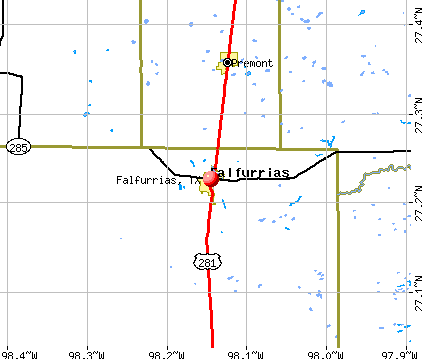 Falfurrias, TX map