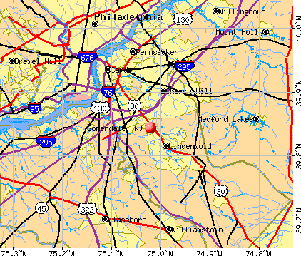 Somerdale, NJ map
