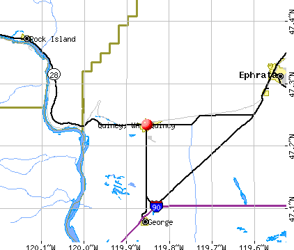 Quincy, WA map