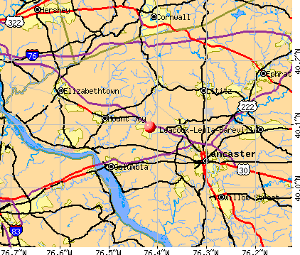 Salunga-Landisville, PA map