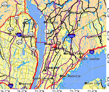 Elmsford, NY map