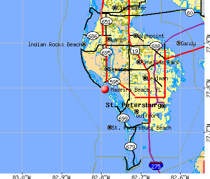 Madeira Beach Florida Fl 33708 Profile Population Maps Real