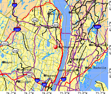 Northvale, NJ map