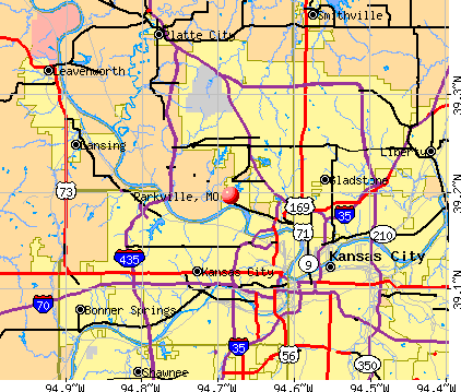 Parkville, MO map