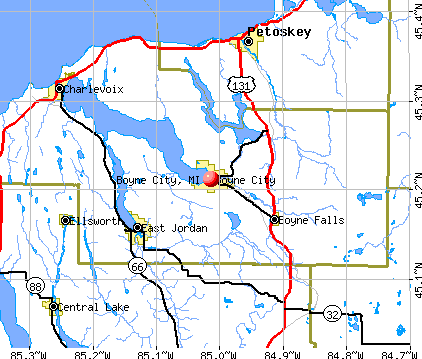 Boyne City Michigan Mi 49712 Profile Population Maps Real