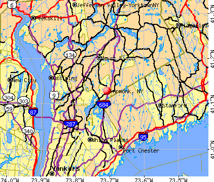 Armonk, NY map