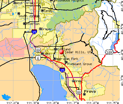 Cedar Hills Utah Map Cedar Hills, Utah (Ut 84062) Profile: Population, Maps, Real Estate,  Averages, Homes, Statistics, Relocation, Travel, Jobs, Hospitals, Schools,  Crime, Moving, Houses, News, Sex Offenders