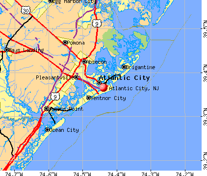 map of atlantic city casinos 2023