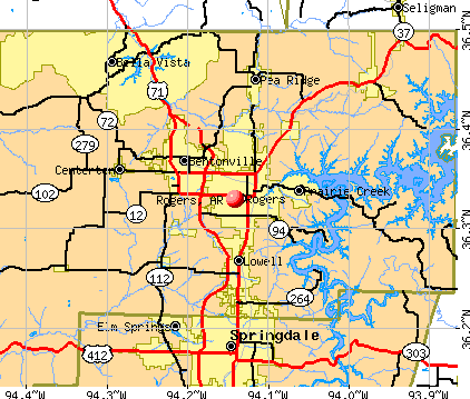 41 First baptist rogers maps 