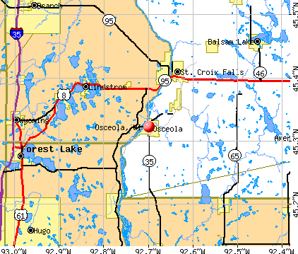 Osceola Wisconsin Wi 54020 Profile Population Maps Real
