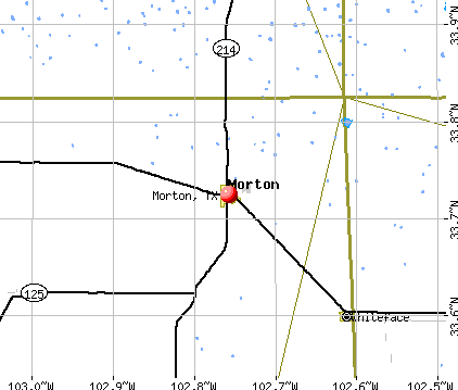 Morton, TX map