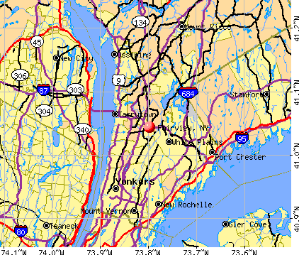 Fairview, NY map