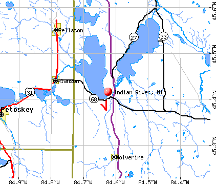 Indian River Michigan Mi 49749 Profile Population Maps Real