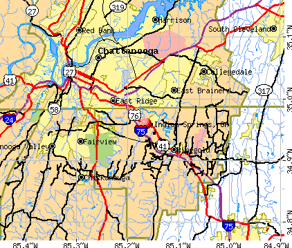 Indian Springs, GA map
