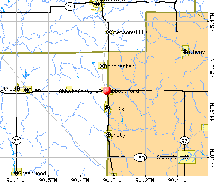 Abbotsford, WI map