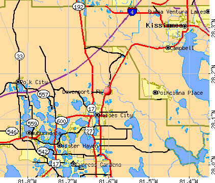 Davenport Fl On Map Davenport, Florida (Fl 33837, 33844) Profile: Population, Maps, Real  Estate, Averages, Homes, Statistics, Relocation, Travel, Jobs, Hospitals,  Schools, Crime, Moving, Houses, News, Sex Offenders