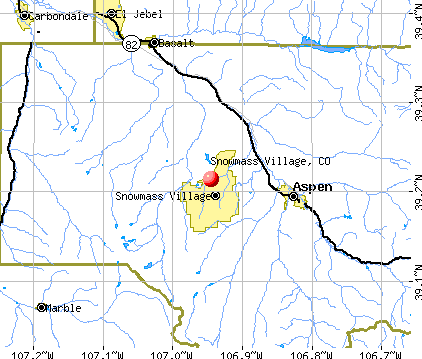 Snowmass Village, CO map