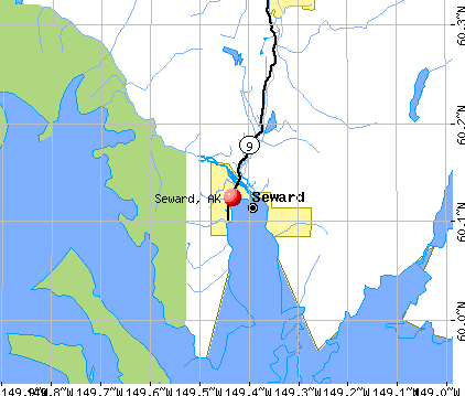 General Map; Google Map; MSN Map. Seward, AK map