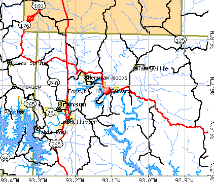 Forsyth, MO map