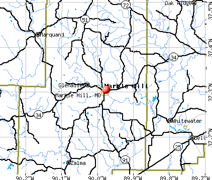 Marble Hill, MO map