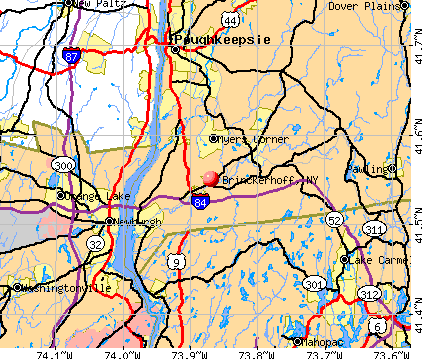 Brinckerhoff, NY map