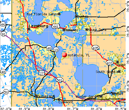 Astatula, FL map
