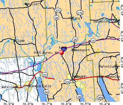 Port Byron, NY map