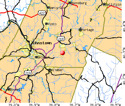 Salix-Beauty Line Park, PA map