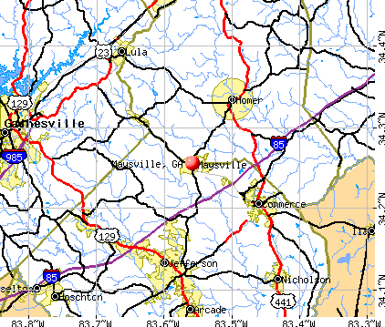 Maysville, GA map