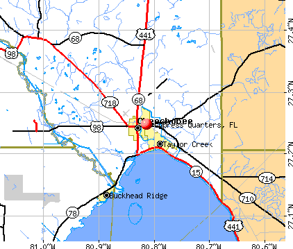 Cypress Quarters, FL map