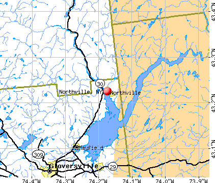 Northville, NY map
