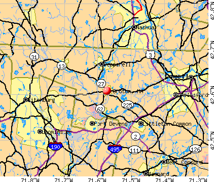 Groton, MA map