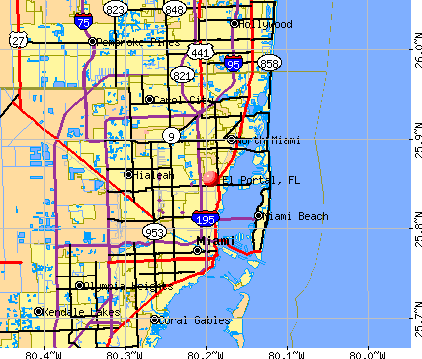 Miami Dade County Zipcode Map - Maps For You