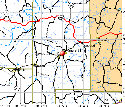 Owensville, MO map
