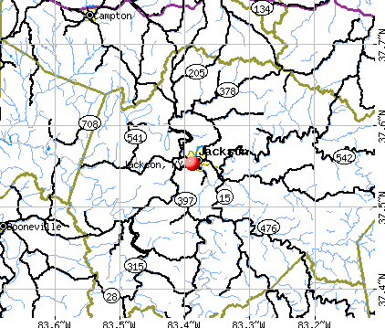 Jackson, KY map