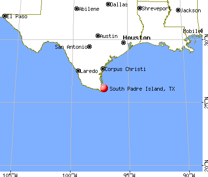 South Padre Island, Texas (TX 78597) profile population, maps, real