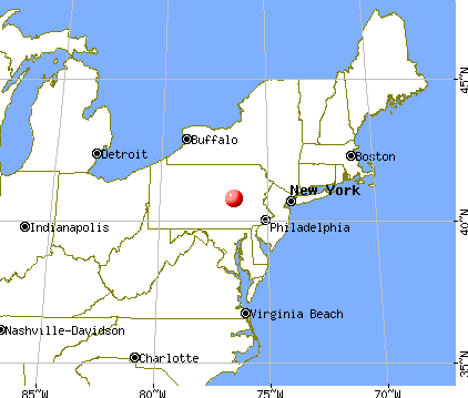 Fairview-Ferndale, Pennsylvania map